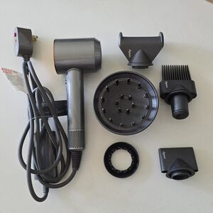 Dyson Hair Dryer Set - Gray and Black